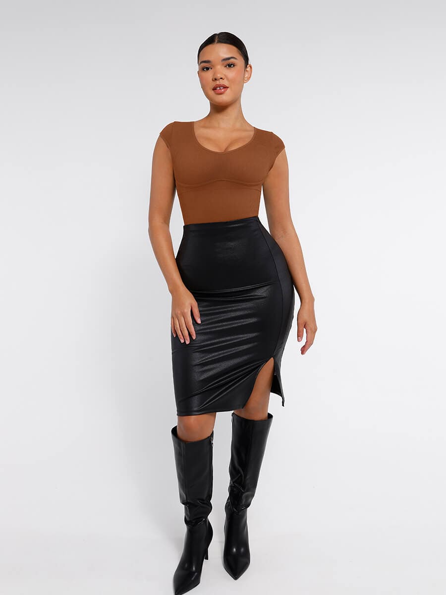 Seamless Deep V Waist Bodysuit