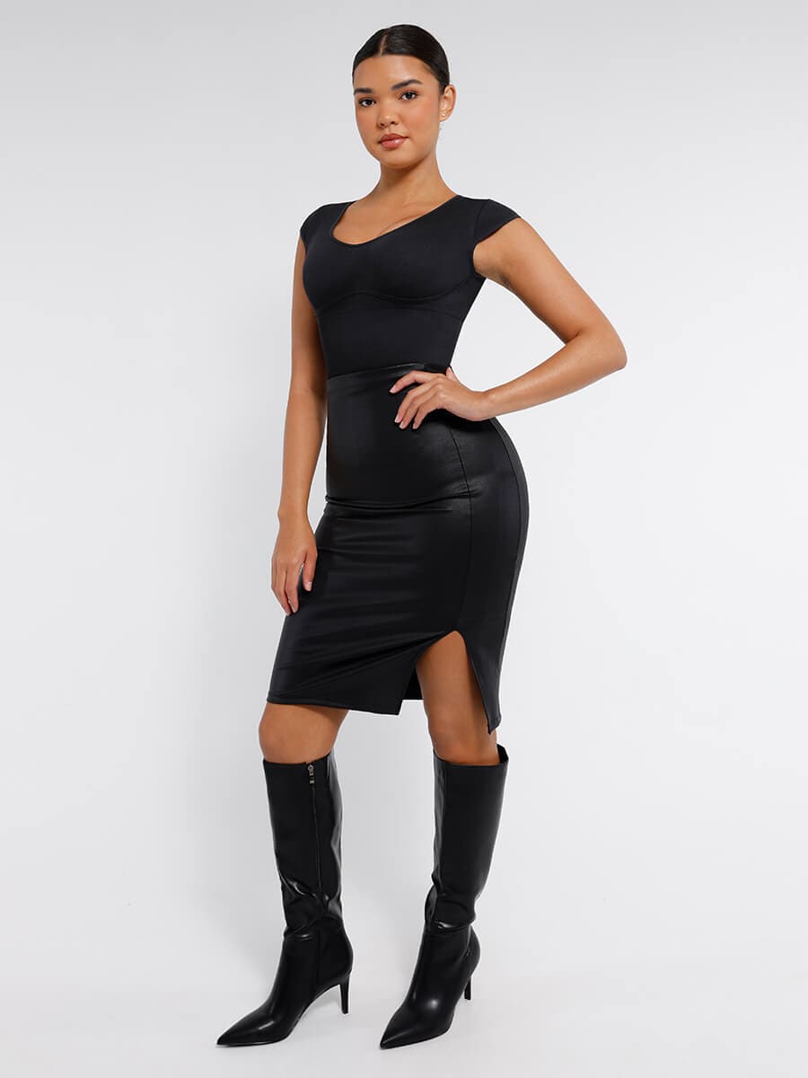 Seamless Deep V Waist Bodysuit