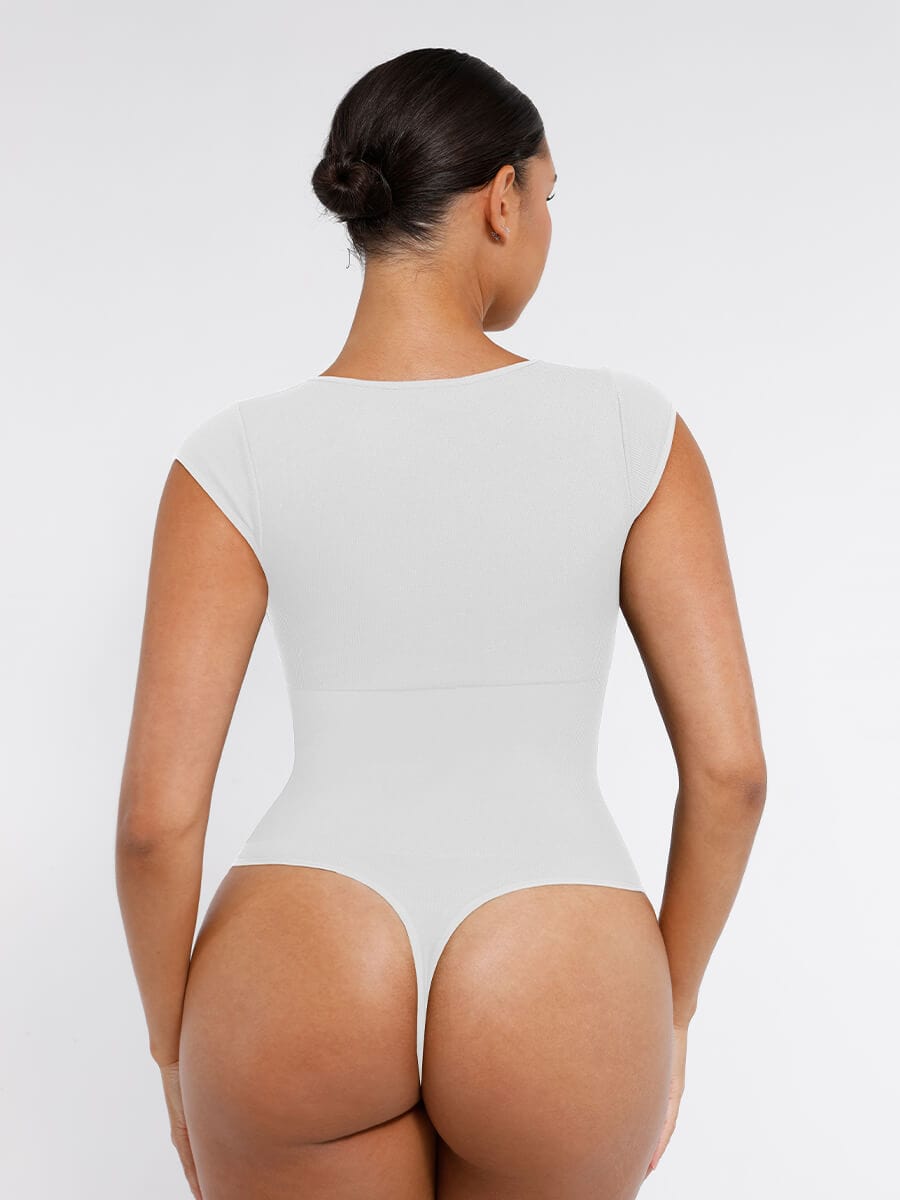 Seamless Deep V Waist Bodysuit
