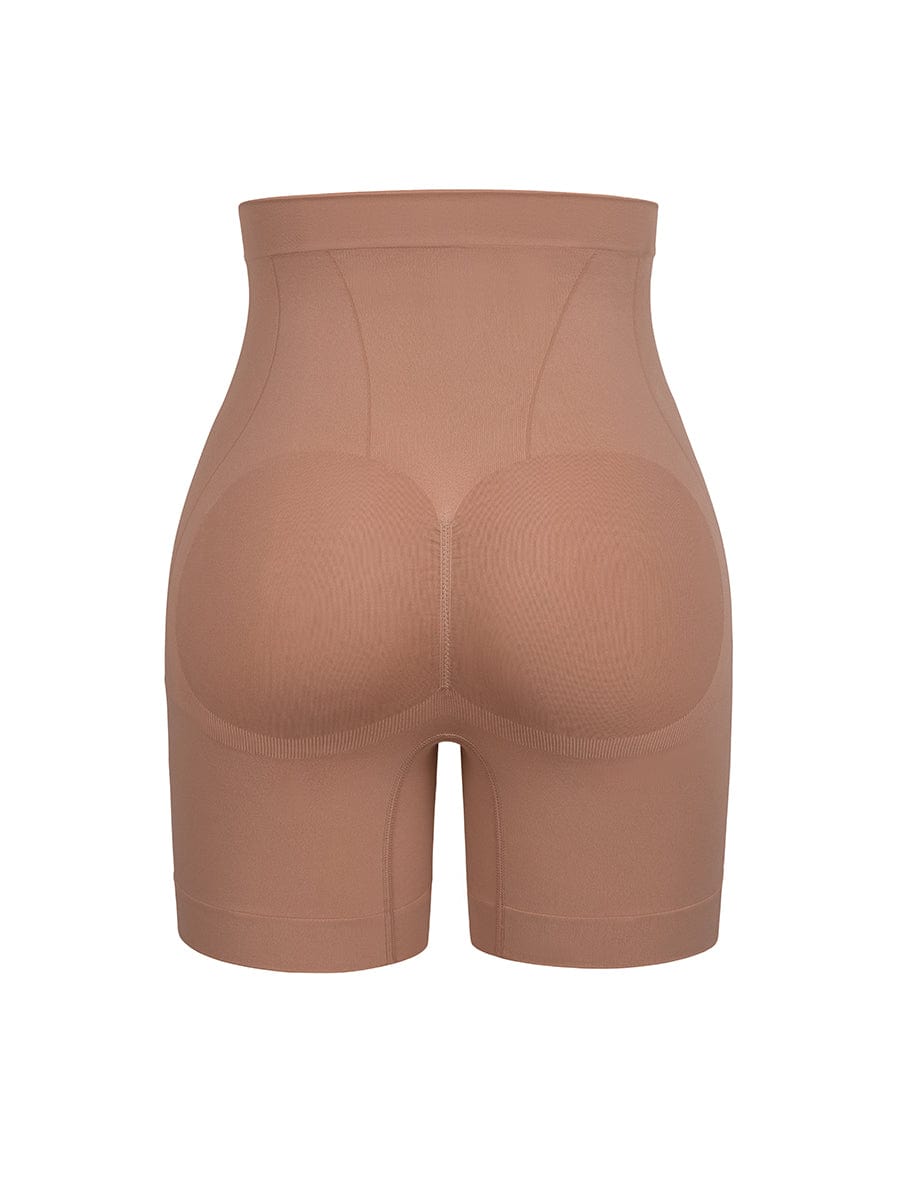 Seamless Slimming Mid-Waist Boyshorts Panties