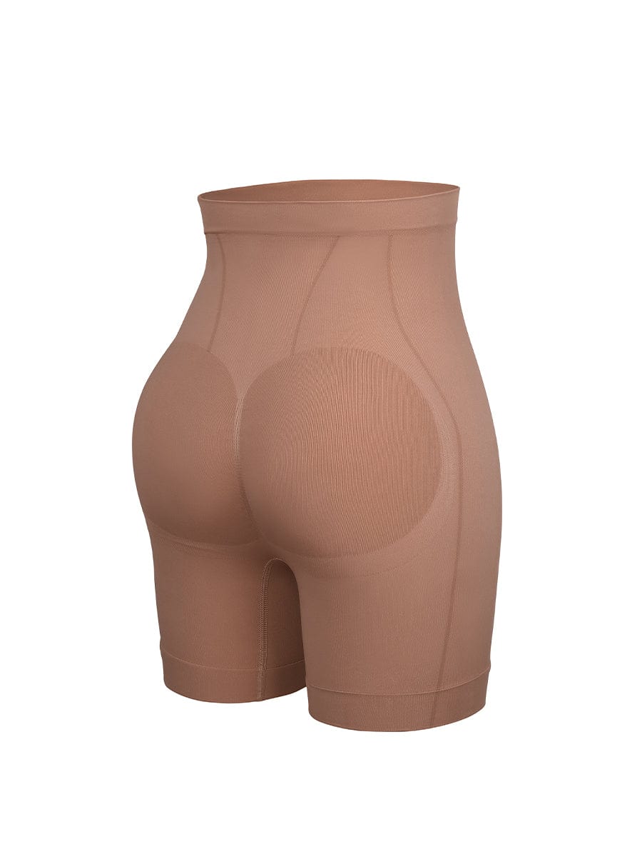 Seamless Slimming Mid-Waist Boyshorts Panties