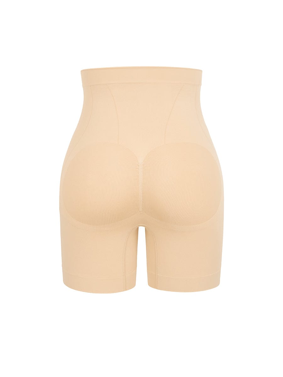 Seamless Slimming Mid-Waist Boyshorts Panties