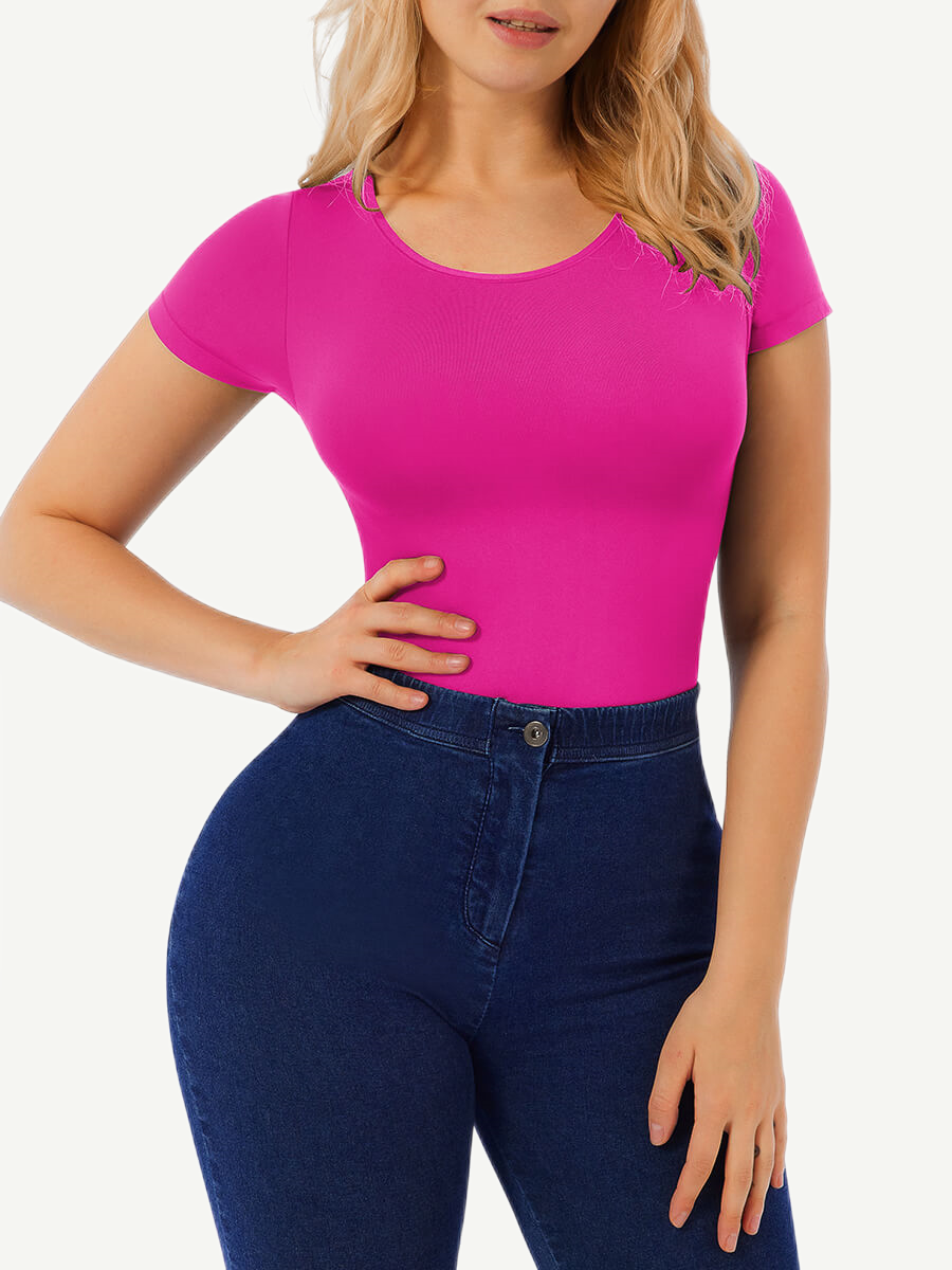 Seamless Short Sleeved Bodysuit