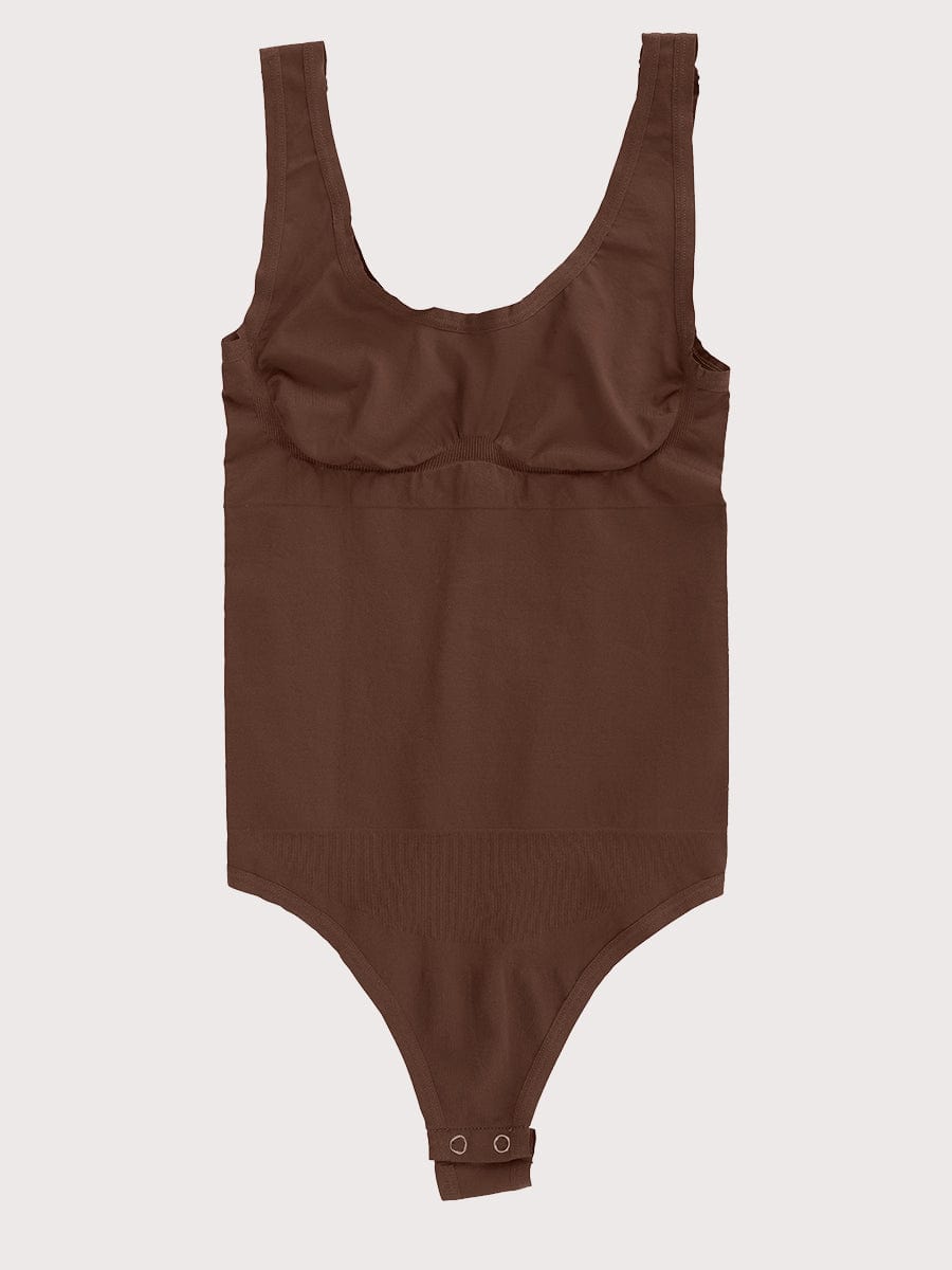 Seamless Outerwear Thong Bodysuit