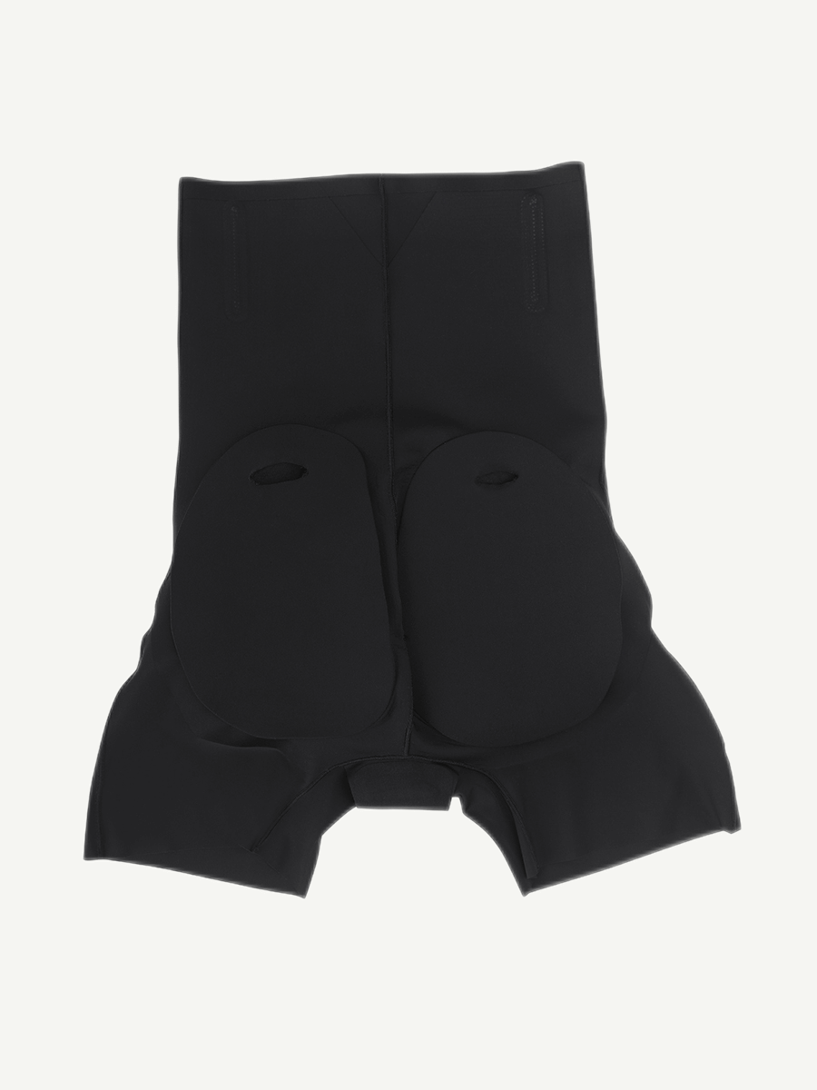 High Waist Butt Lifter Built-in Removable Buttock Pads