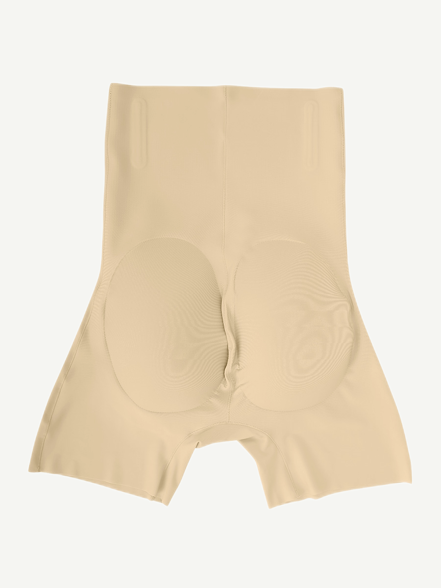 High Waist Butt Lifter Built-in Removable Buttock Pads
