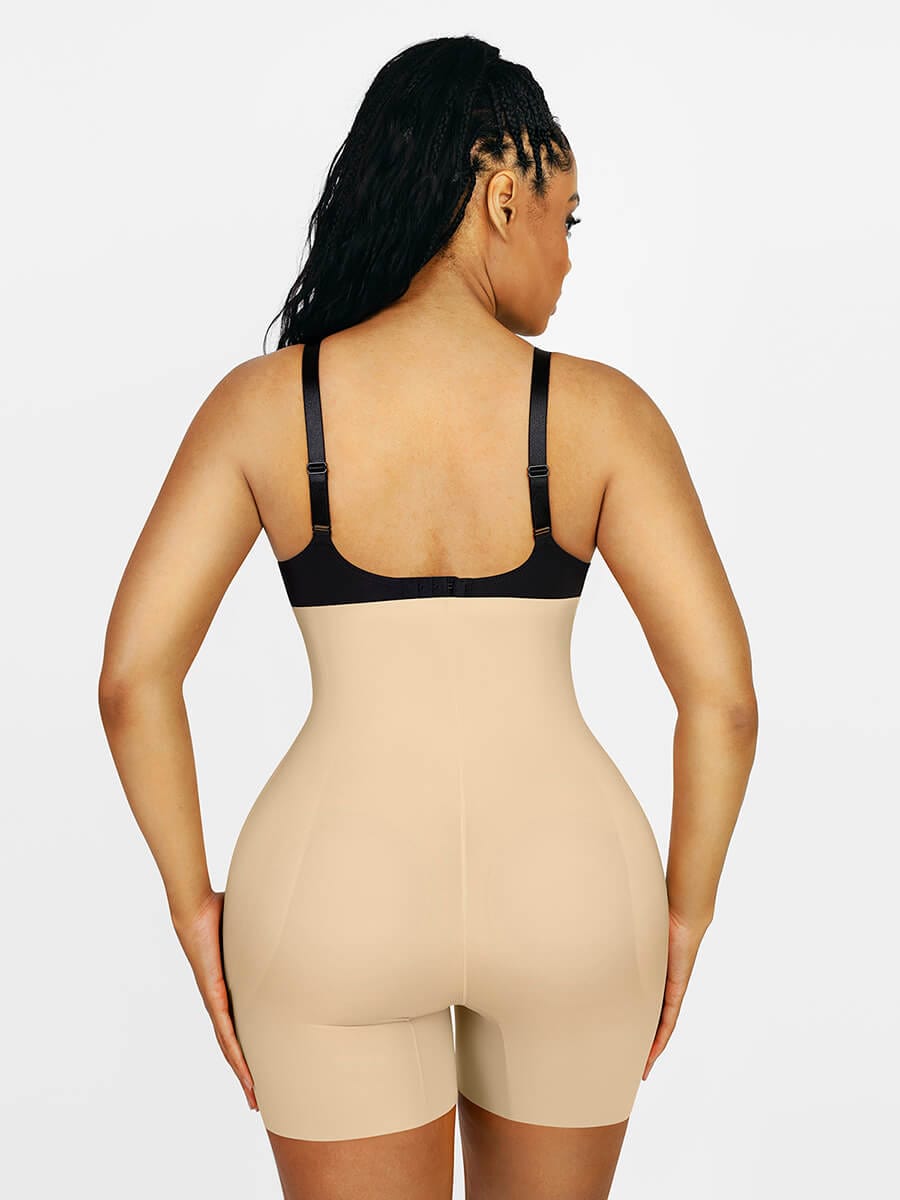 High Waisted Butt Lifter with Removable Hip Pads