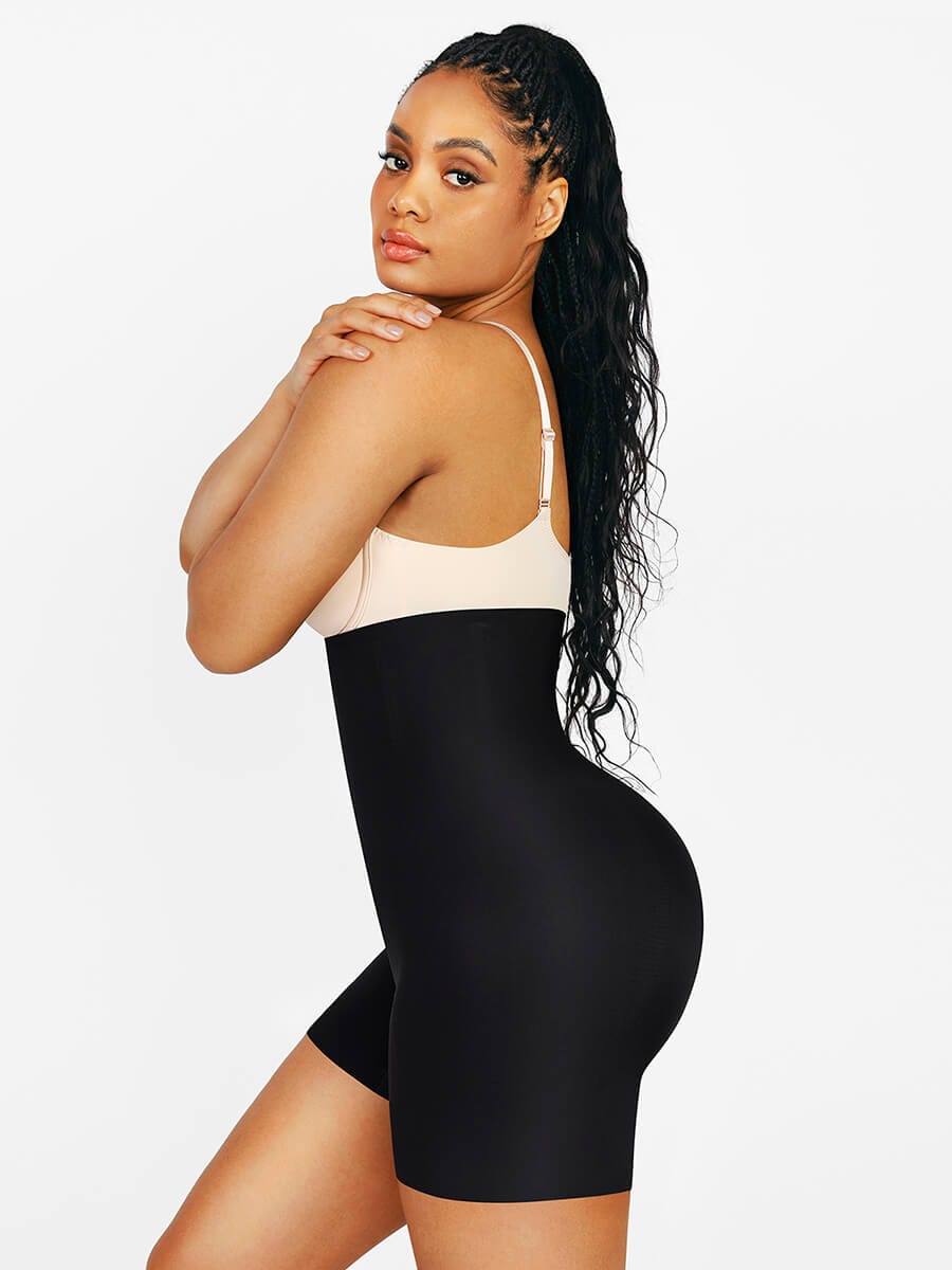 High Waisted Butt Lifter with Removable Hip Pads
