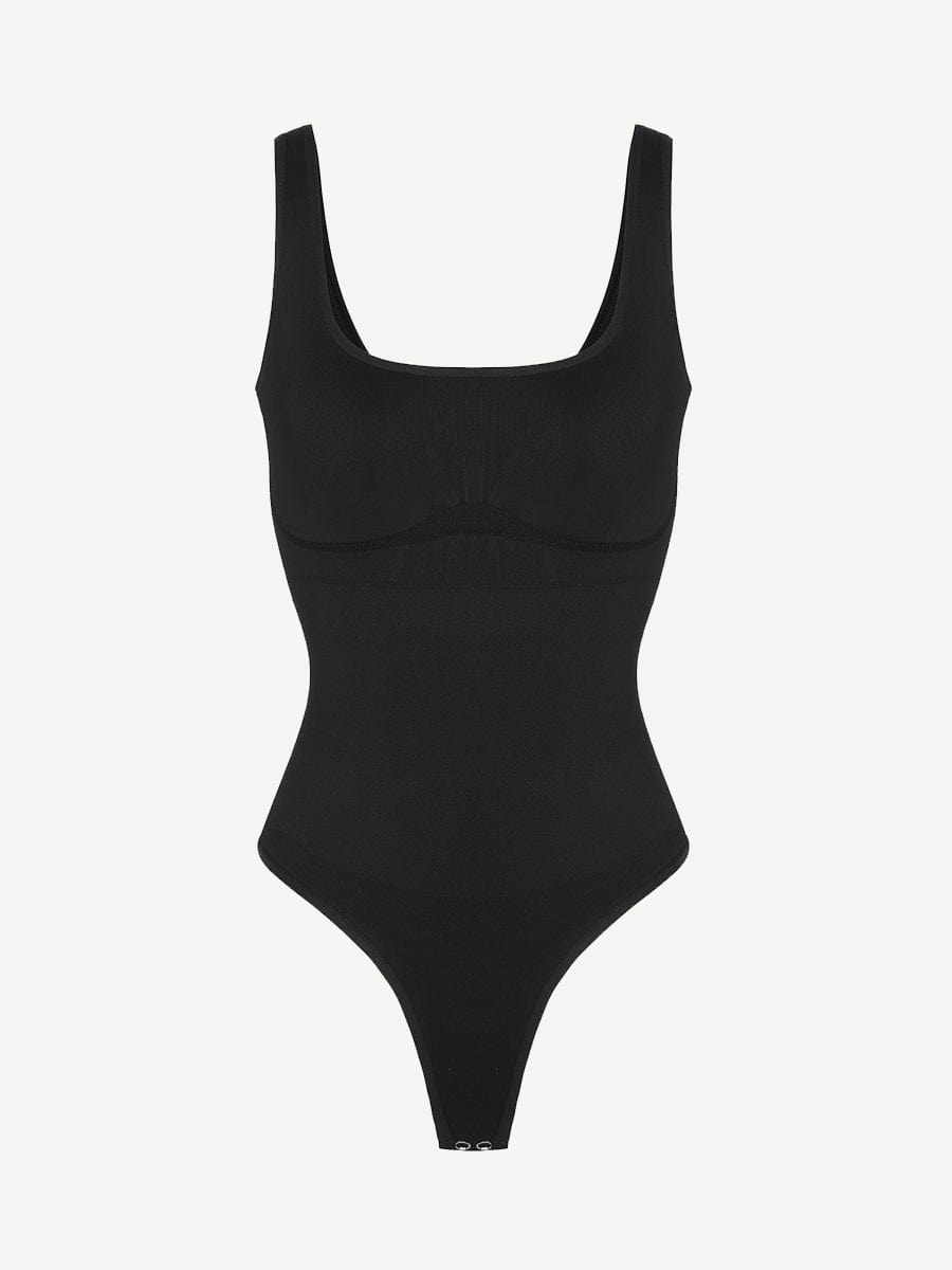 Seamless Outerwear Thong Bodysuit