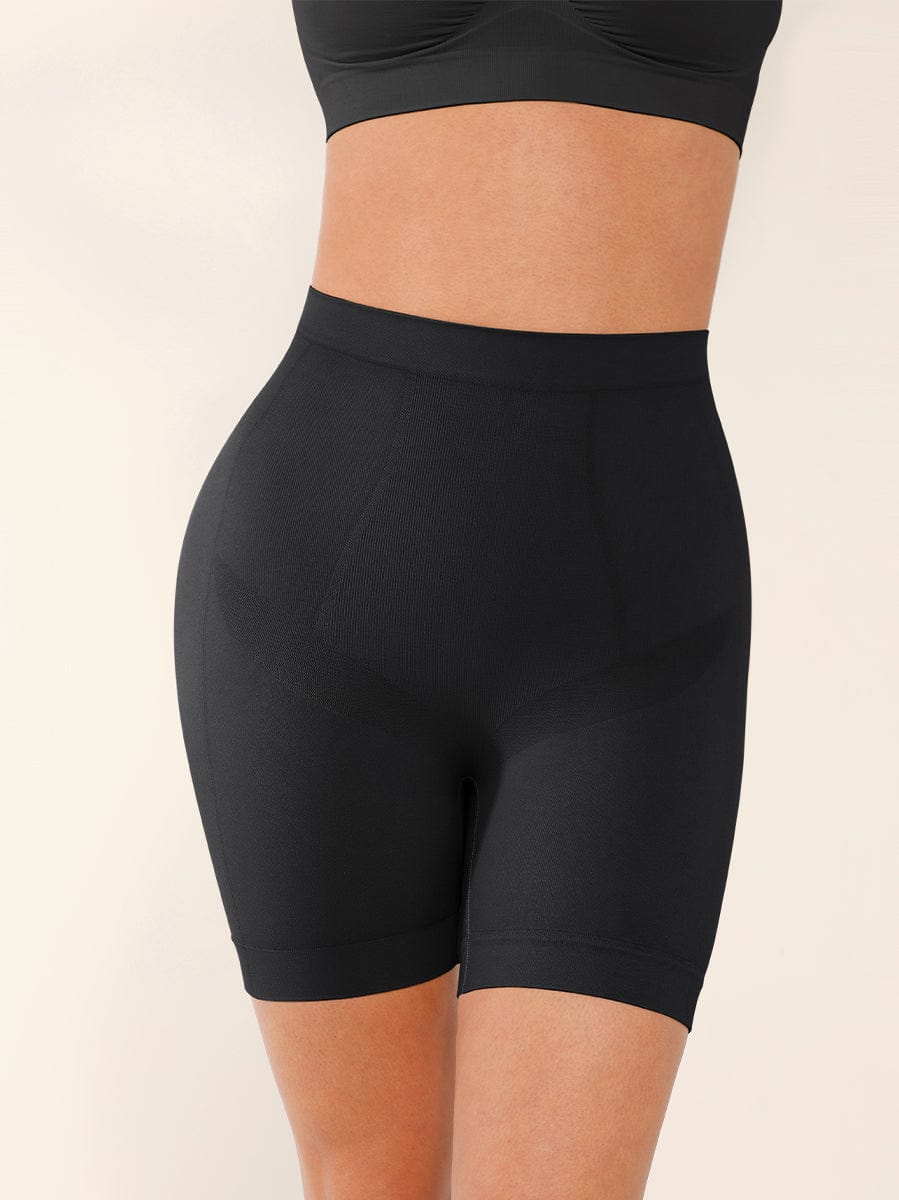 Seamless Slimming Mid-Waist Boyshorts Panties