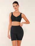 Seamless Slimming Mid-Waist Boyshorts Panties