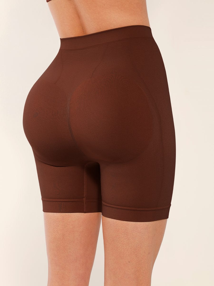 Seamless Slimming Mid-Waist Boyshorts Panties