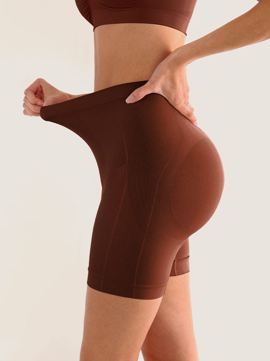 Seamless Slimming Mid-Waist Boyshorts Panties