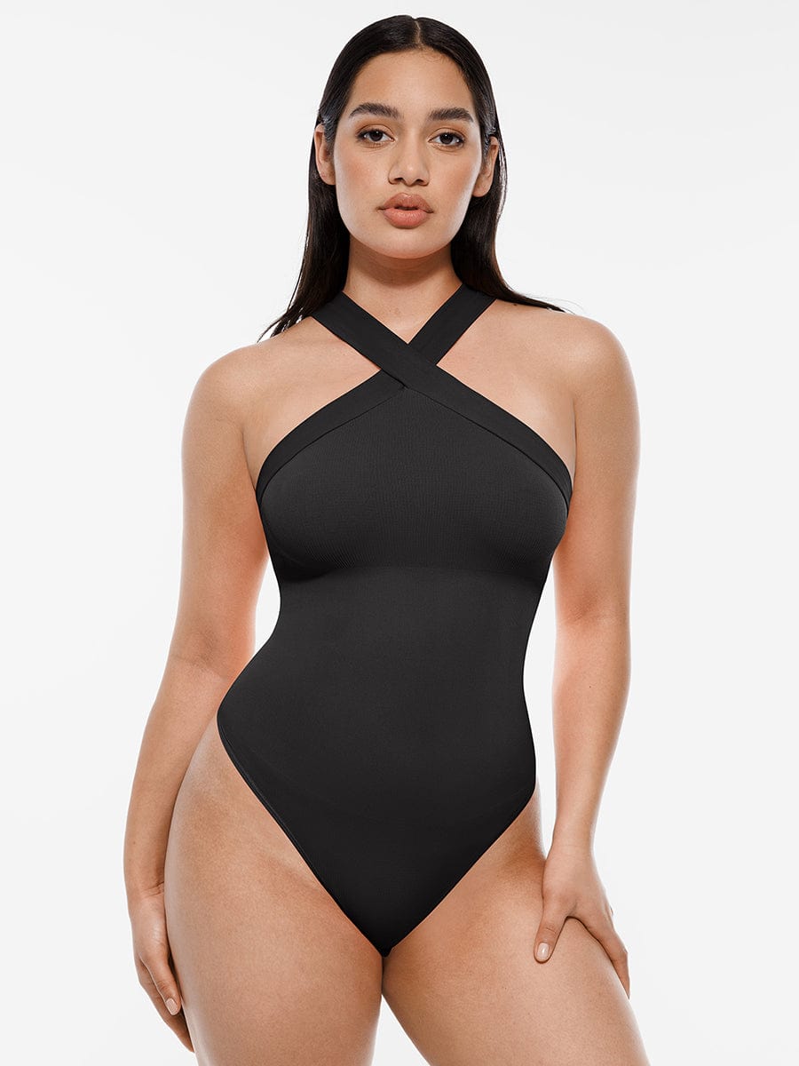 Seamless Crossover Bodysuit