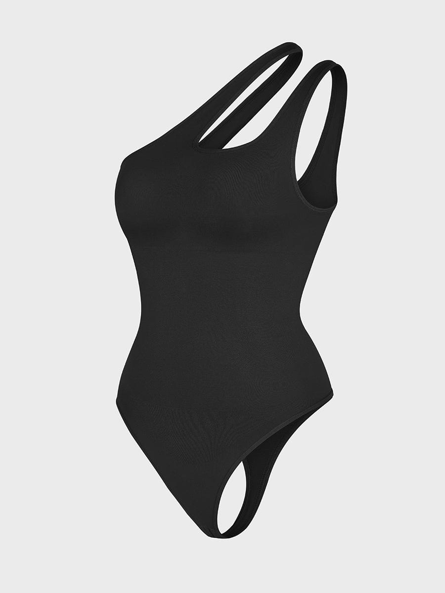 One-shoulder Bodysuit