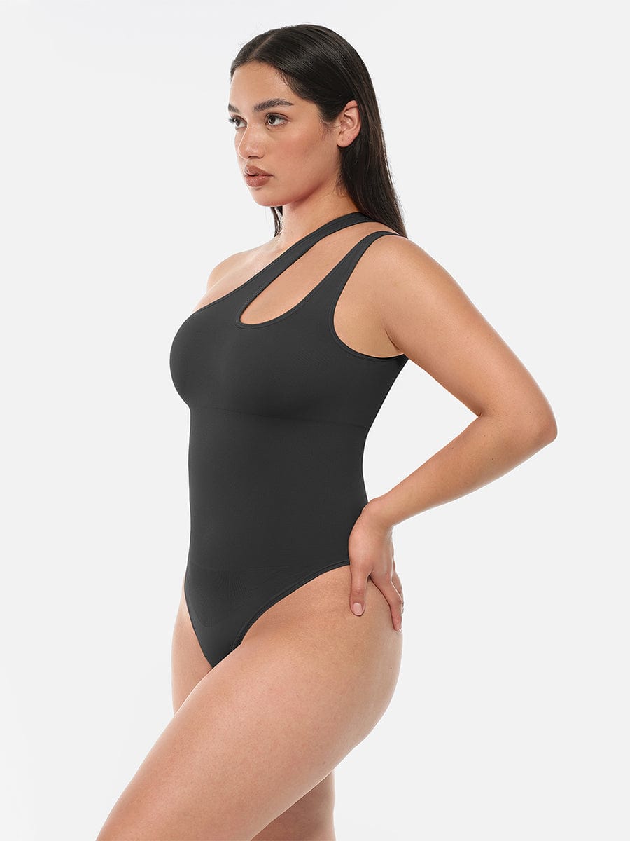 One-shoulder Bodysuit