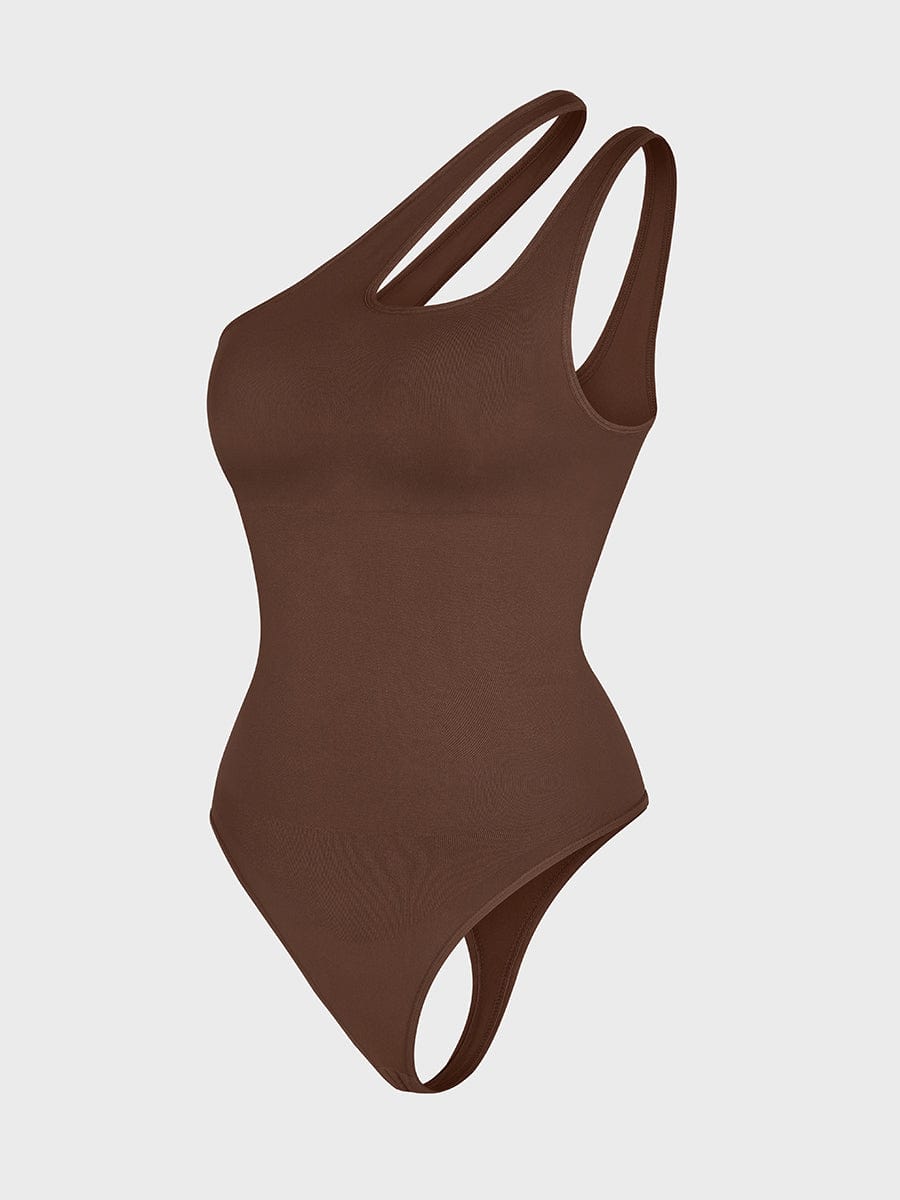 One-shoulder Bodysuit