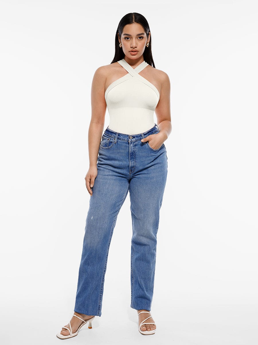 Seamless Crossover Bodysuit