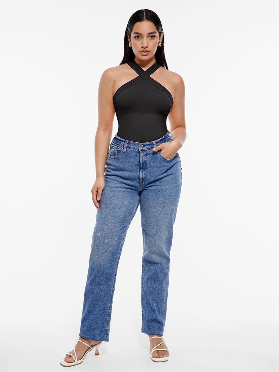 Seamless Crossover Bodysuit