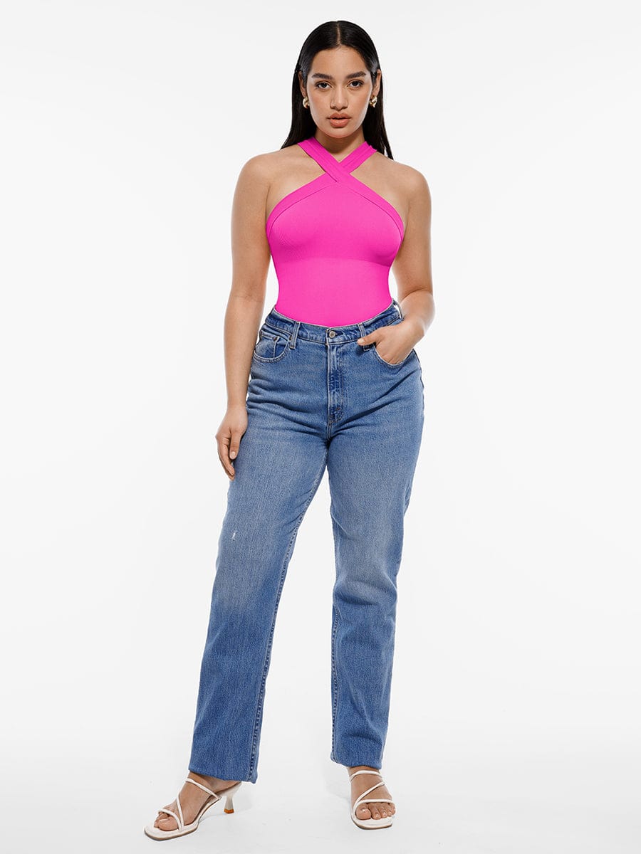 Seamless Crossover Bodysuit