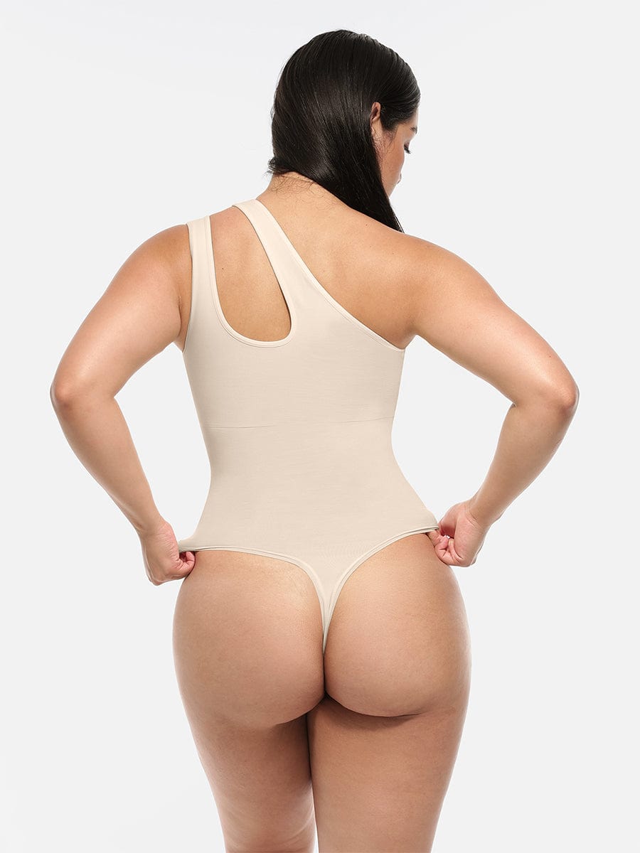 One-shoulder Bodysuit