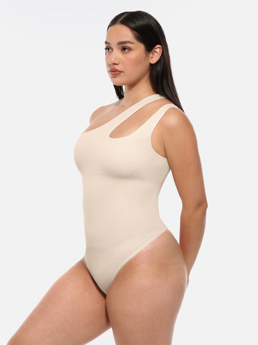 One-shoulder Bodysuit