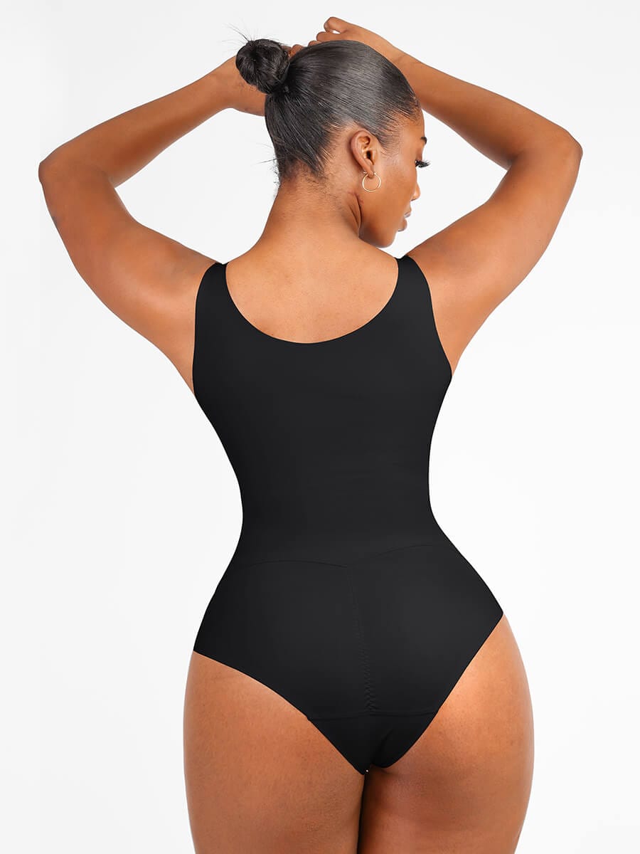 Slim V Neck Bodysuit