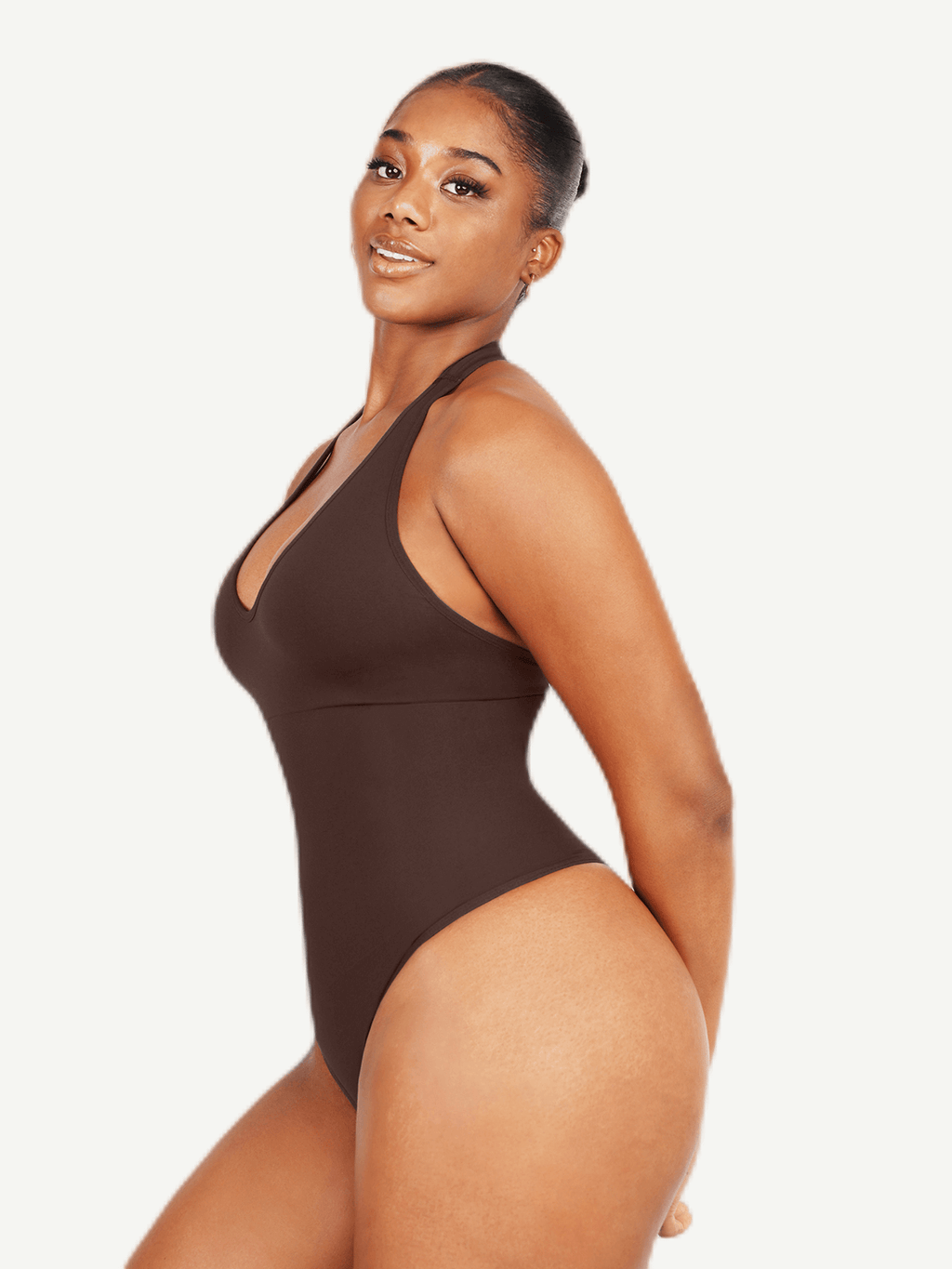 Seamless Hanging Neck Bodysuit