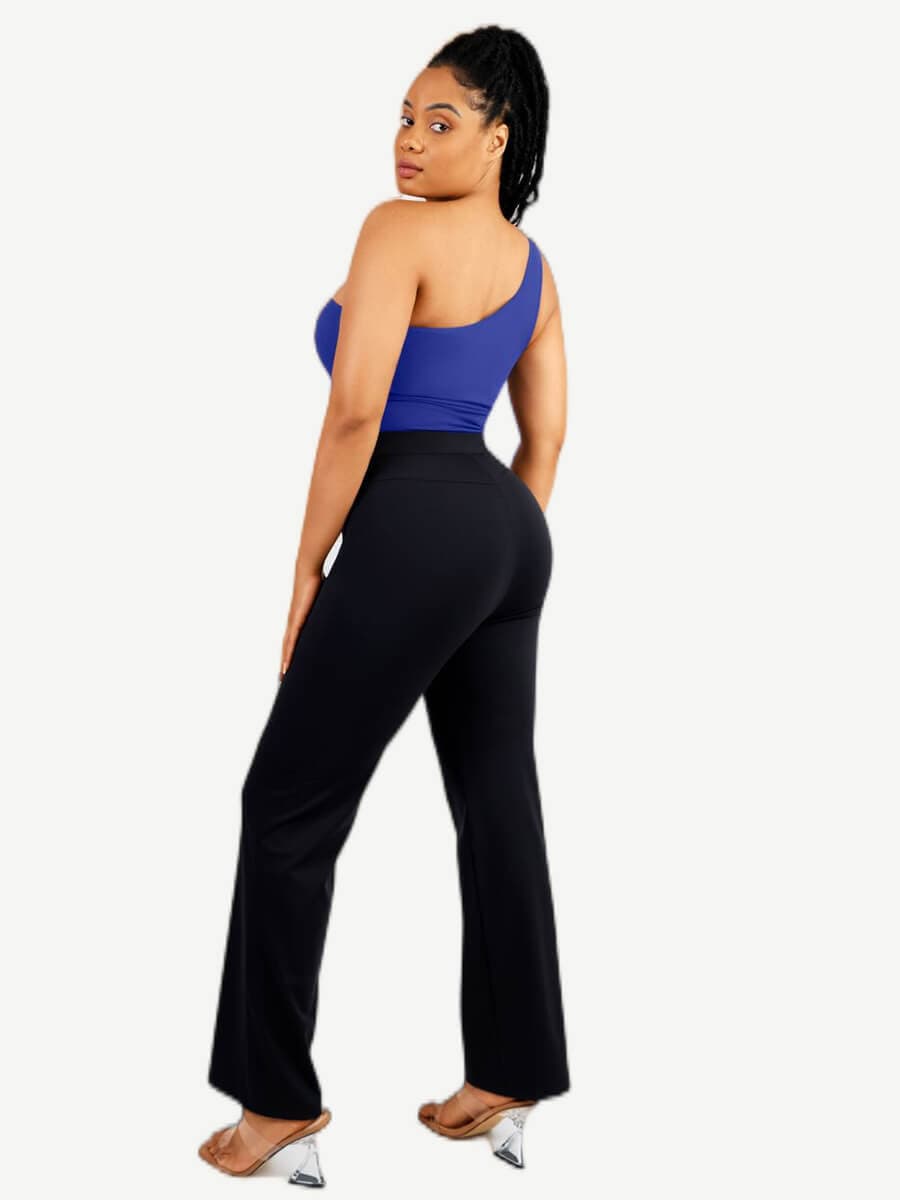 Seamless One-Shoulder Waist Sculpting Bodysuit