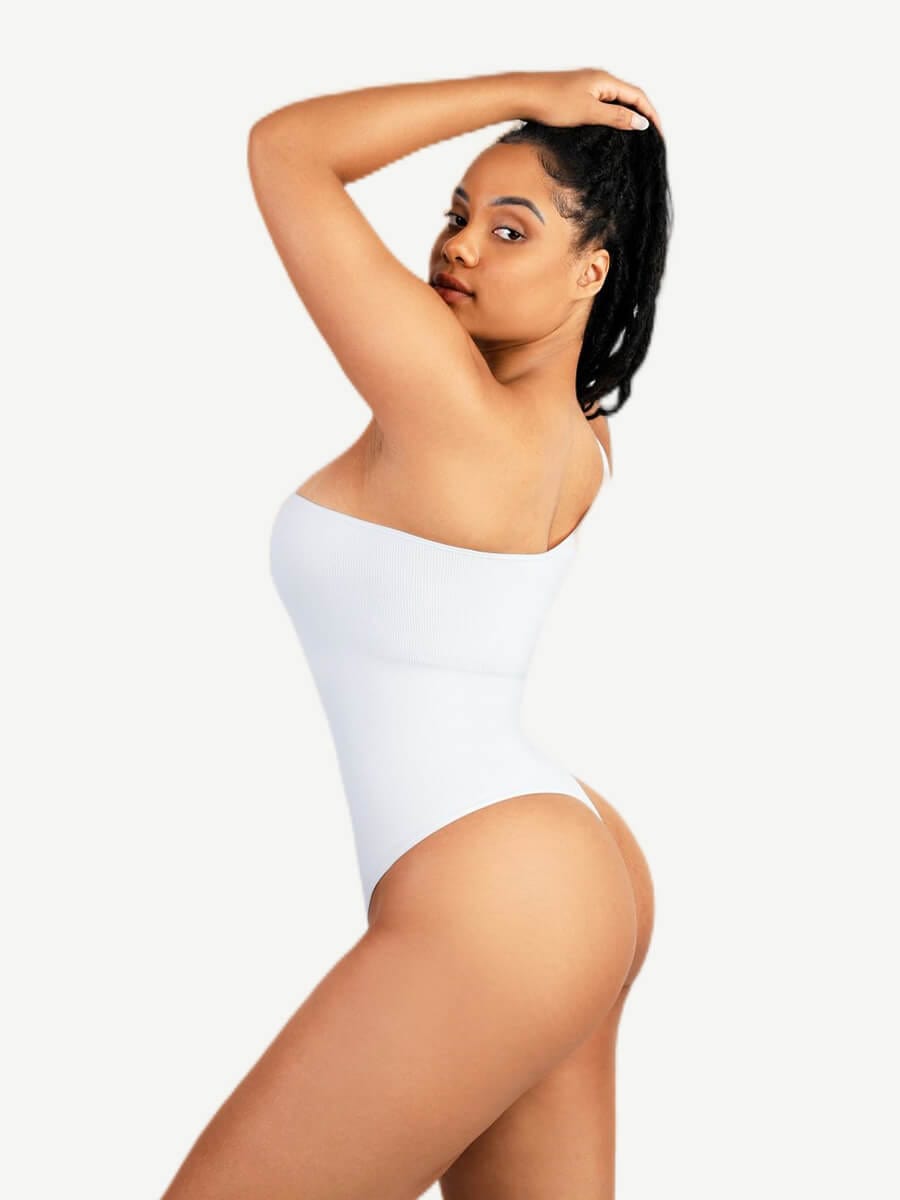 Seamless One-Shoulder Waist Sculpting Bodysuit