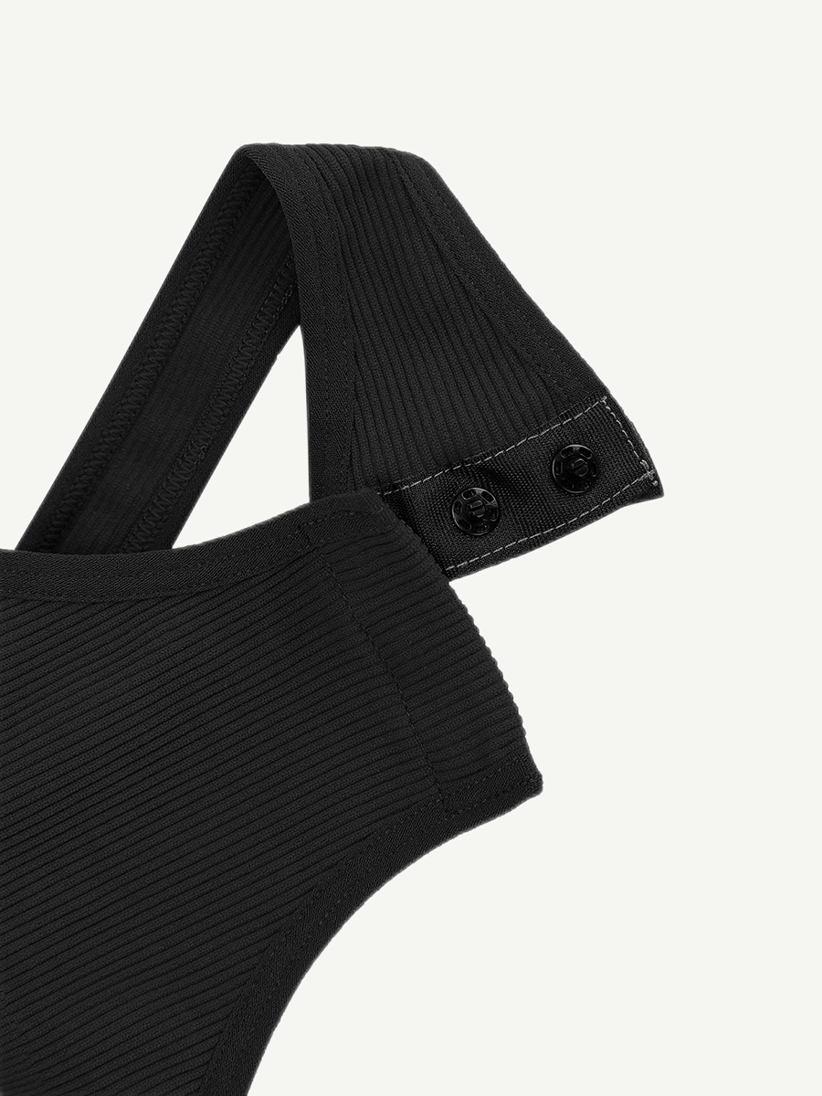 Seamless One-Shoulder Waist Sculpting Bodysuit