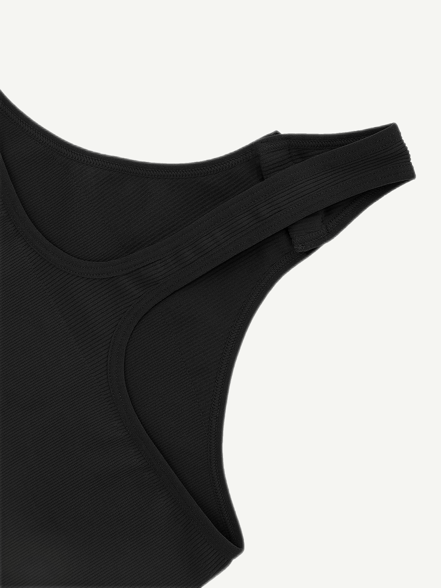 Seamless One-Shoulder Waist Sculpting Bodysuit