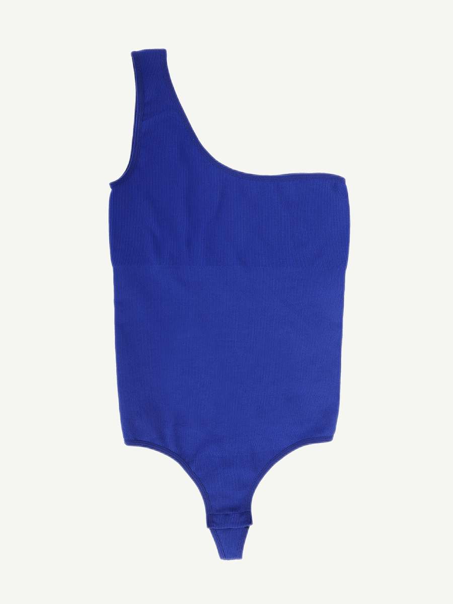 Seamless One-Shoulder Waist Sculpting Bodysuit