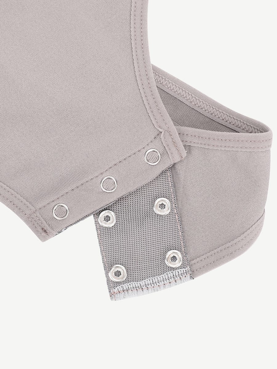 Turtle Neck Long Sleeve Thong Bodysuit