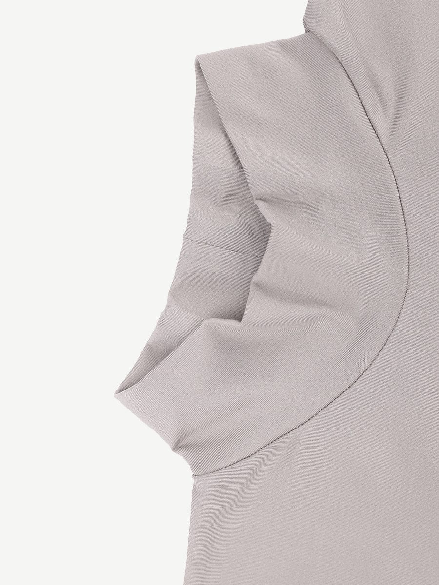 Turtle Neck Long Sleeve Thong Bodysuit