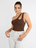 One-shoulder Bodysuit