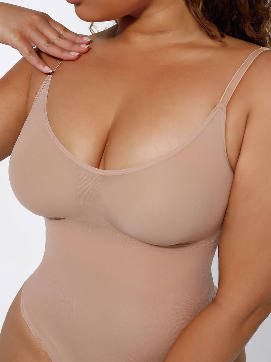 Seamless Scultp Covered Bust Bodysuit