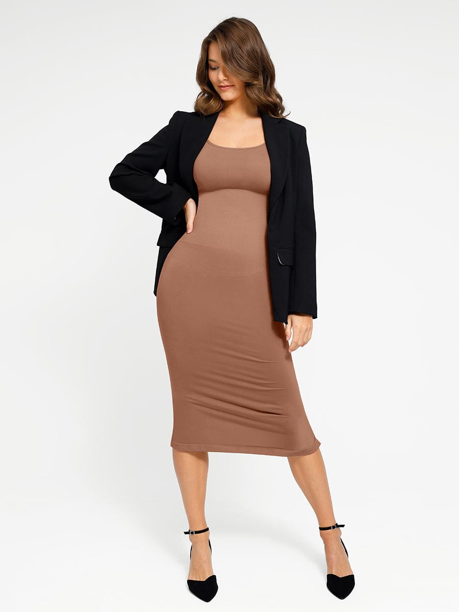 Seamless Shaping Dress With Removable Cups