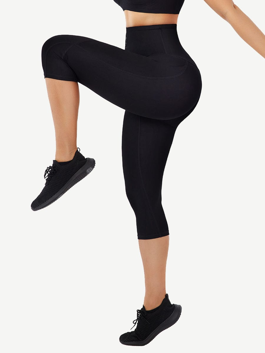 Mid-Rise Waist With Double-Layer With Pockets