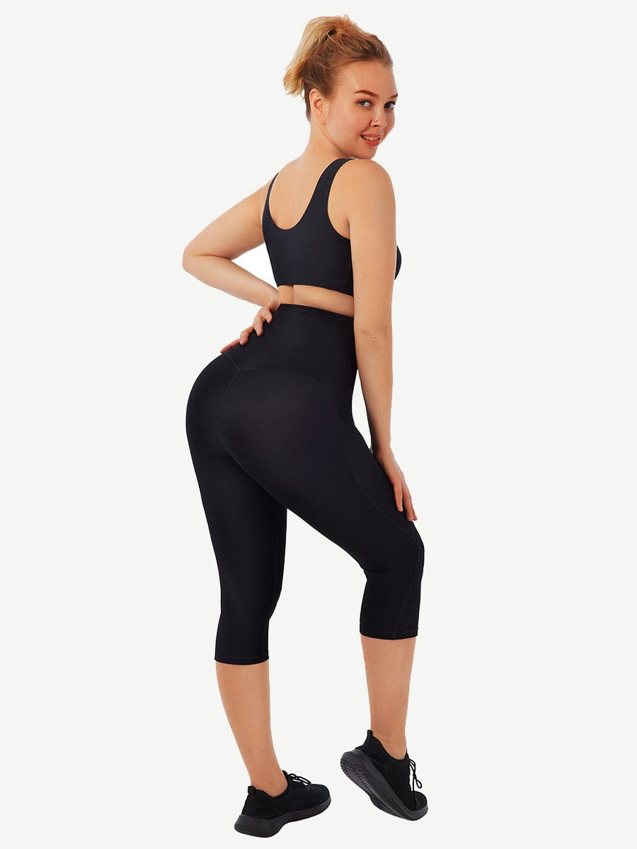 Mid-Rise Waist With Double-Layer With Pockets