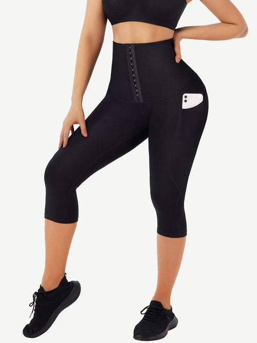 Mid-Rise Waist With Double-Layer With Pockets